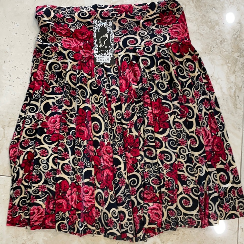 Floral skirt